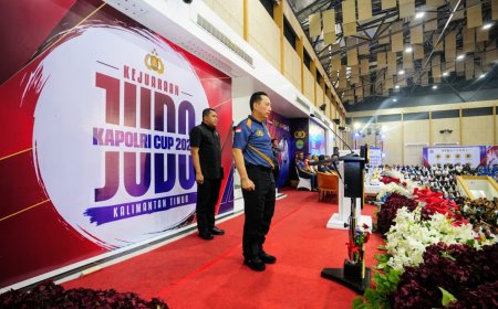 Judo Cup Dibuka Kapolri, Perkuat Sportivitas Generasi Tangguh