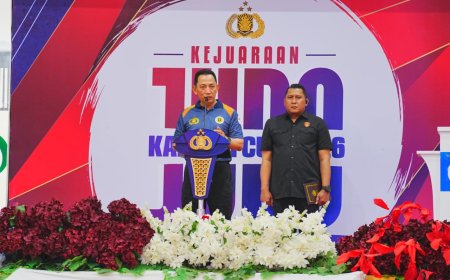 Kapolri Buka Judo Cup, Tanamkan Nilai Sportivitas dan SDM Tangguh