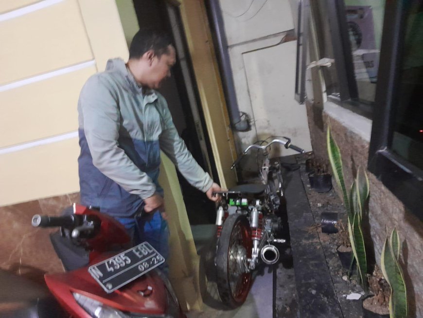 Belasan Motor Balap Liar Diamankan Polisi di Pakis Berkat Laporan Warga