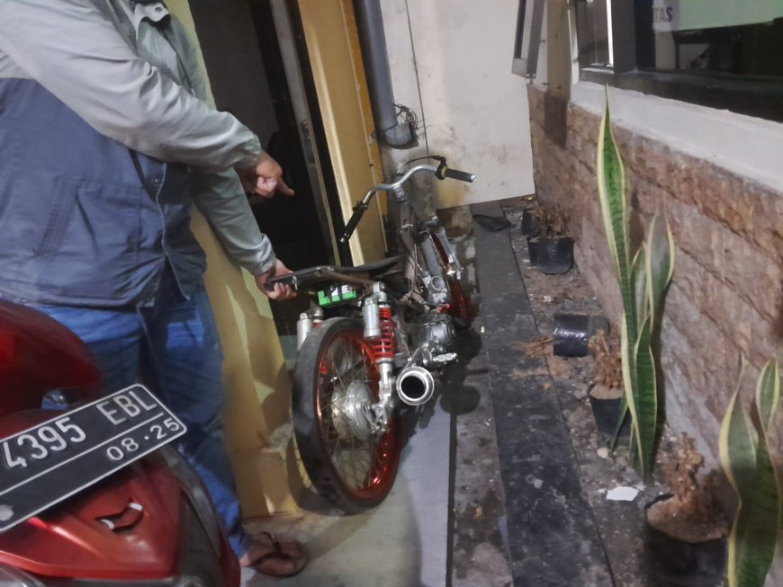 Respon Cepat Laporan Call Center 110, Polisi Amankan Belasan Motor Balap Liar di Pakis