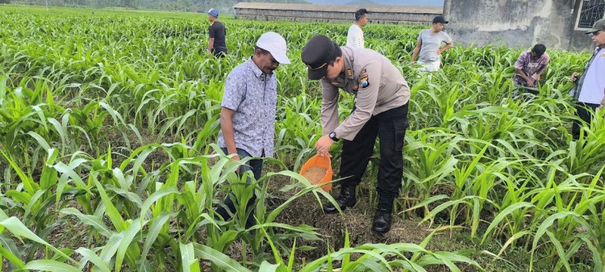 Polres Malang Perkuat Sinergi Warga dalam Mendukung Program Ketahanan Pangan Nasional